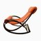 Vintage Sgarsul Rocking Chair by Gae Aulenti for Poltronova 1
