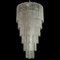 Große und lange Deckenlampe aus Muranoglas, 1960er 3