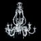 Mid-Century Modern Glass Rezzonico Chandelier 5