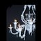 Mid-Century Modern Glass Rezzonico Chandelier, Immagine 1