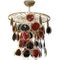 Poker Chandelier by Cenedese, 1970s 1