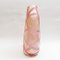 Vintage Pink and Gold Blown Glass Battuto Vase by Pietro & Riccardo Ferro for Davide Dona, Image 3