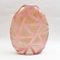 Vintage Pink and Gold Blown Glass Battuto Vase by Pietro & Riccardo Ferro for Davide Dona 2