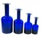 Bottles by Otto Bauer for Holmegaard, 1960s, Set of 4 3