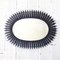 Vintage Black Sunburst Mirror 3