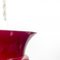 Maroon Opaline Glass Ceiling Lamp, Image 4