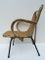 Mid-Century Dutch Rattan Lounge Chair, 1960s, Image 9