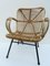 Mid-Century Dutch Rattan Lounge Chair, 1960s 3