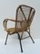 Mid-Century Dutch Rattan Lounge Chair, 1960s, Image 8