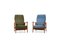 Mid-Century Danish Teak Reclining Lounge Chairs, 1960s, Set of 2, Image 6