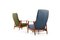 Mid-Century Danish Teak Reclining Lounge Chairs, 1960s, Set of 2 8