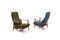 Mid-Century Danish Teak Reclining Lounge Chairs, 1960s, Set of 2, Image 2