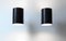 Mid-Century Architectural Black Sconces from Lyfa, 1960s, Set of 2 2