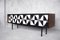 Mid-Century Black and White Rosewood Sideboard, 1960s, Immagine 10