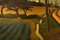 Peinture à l'Huile Landscape de Vendsyssel par Svend Egelund, 1930s 5