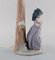 Spanish Glazed Porcelain Lamp of a Little Girl with Dog from Nao, 1987 5