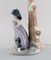 Spanish Glazed Porcelain Lamp of a Little Girl with Dog from Nao, 1987 4