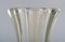 Art Deco Clear Art Glass Vase by Pierre d'Avesn, 1940s, Image 4