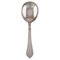 Hammered Sterling Silver Serving Spoon by Georg Jensen, 1940s, Image 1
