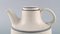 Stig Lindberg for Gustavsberg Birka Teapot with Sugar & Cream Set, Set of 3 4