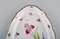 Grand Plat Antique Meissen en Porcelaine Peinte à la Main avec Motifs Floraux 3