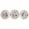 Kakiemon Meissen Plates Decorated with Japanese Motifs, 1900s, Set of 3 1