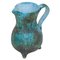 Green Ceramic Vase by Portier, France, 1950s, Image 1