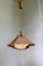 German Teak and Acrylic Glass Ceiling Lamp from Temde, 1960s, Image 10