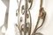 Mid-Century Metal Floral Sconce, 1960s, Image 7