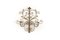 Mid-Century Metal Floral Sconce, 1960s, Image 1