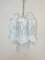 Mid-Century Murano Glass Sheets Ceiling Lamp, Image 1