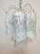Mid-Century Murano Glass Sheets Ceiling Lamp 2