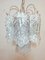 Mid-Century Murano Glass Sheets Ceiling Lamp, Image 2