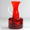 Italian Glass Vase from Opaline Florence, 1960s, Image 6