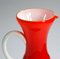 Italian Glass Vase from Opaline Florence, 1960s, Image 4
