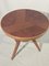 Mid-Century Round Wooden Coffee Table 2