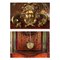 Antique Mechanical Clock in Inlaid Wood 7