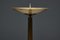 Mid-Century Hammered Brass Candleholder, 1950s, Image 14