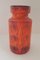 Orange Amsterdam Vase from Scheurich, 1960s 5