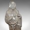 Antique French Glass Statue of Jesus Christ, 1900s 8