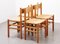 Mid-Century Dining Chairs by Johan van Heuvel for Ad Vorm, 1960s, Set of 4 4