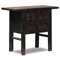 Chinese Elm Temple Table with 3 Drawers 2