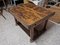 Italian Rectangular Briarwood Veneer Top Dining Table, 1940s 3