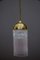 Jugendstil Pendant Lamp with Glass Sticks, 1908 4