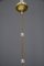 Jugendstil Pendant Lamp with Glass Sticks, 1908 16