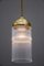 Jugendstil Pendant Lamp with Glass Sticks, 1908 6