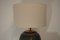Lampada da tavolo grande in ceramica, anni '80, Immagine 7