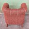 Art Deco German Bordeaux Lounge Chair, 1930s 3