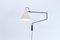 Wandlampe in Schwarz & Weiß von JJM Hoogervorst für Anvia, 1950er 7