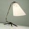 Vintage Glass Table Lamp, 1950s 4